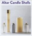  Altar Candle Shell Only - 1-7/8 x 12 
